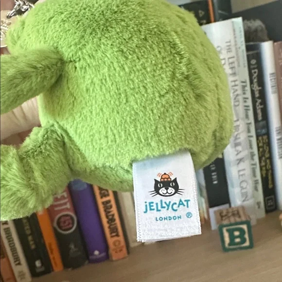 Jellycat Ricky Rain Frog Bag Charm - Picture 3 of 3